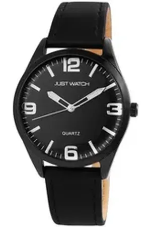 Just Watches Quarzuhr Mason mit Echtlederarmband, Superluminova, inkl. Geschenkbox