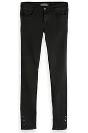 Scotch&Soda Trekkinghose Damen Hose La Parisienne Cropped - Good Night 145055 schwarz 29-32