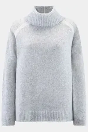 Cassis Rollkragenpullover grau 44