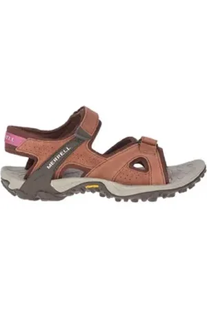 Merrell Kahuna 4 Strap Damen Sandalen Wandersandalen Leder Outdoor J033602 Outdoorsandale Wildleder 37 EU