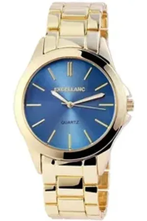 Excellanc Quarzuhr EX0043 Damenuhr mit Metallarmband, Damenuhr Metall