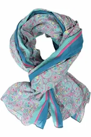 Deerberg Schal Paisilia blau