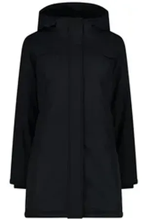 CMP Wintermantel Damen Parka WOMAN PARKA FIX HOOD 34K0016 schwarz 42