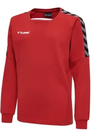 Hummel Fleecepullover Kinder Sweatshirt Authentic Training Sweat 205374 rot 164