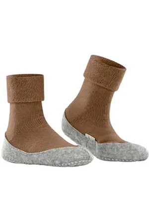 Falke Damen Hausschuhe Cosyshoe SO CP 47571 Hausschuh grau 37-38 EU