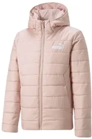 PUMA Outdoorjacke Kinder Jacke ESS Hooded Padded Jacket 670559 rosa 176