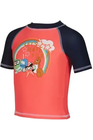 Arena Bade-Shirt Mädchen UV-T-Shirt AWT Kids Girl UV S/S Tee 002053 rosa 92