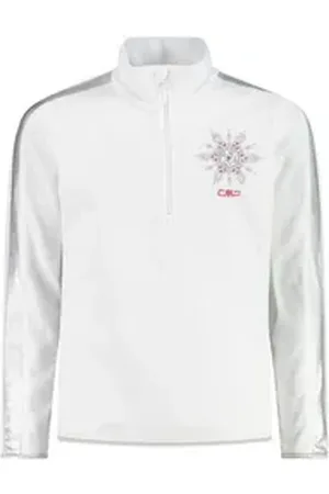 CMP Fleecepullover Mädchen Pullover Kid G Sweat 32G0115 weiß 104