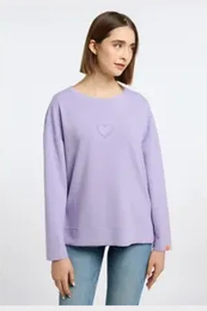 Frieda & Freddies Longsleeve Sweat-shirt lila 38