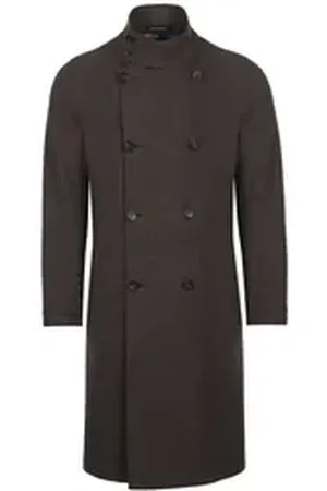 Emporio Armani Trenchcoat Mantel braun
