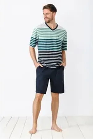 HAJO Shorty , Bermudashorty Klima-Komfort 53788 blau 56