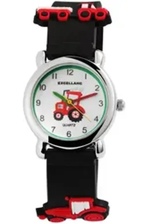 Excellanc Quarzuhr Mikel Kinderuhr mit Silikonarmband, Kinder Armbanduhr