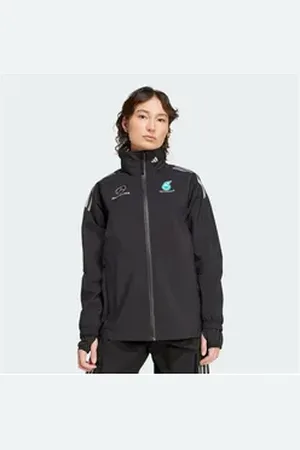 adidas Performance Sweatjacke schwarz 2XL