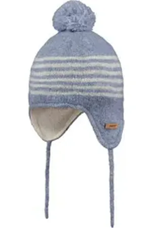 Barts Strickmütze Kinder Rylie Earflap Mütze 0472 Gr. 45cm, 3- blau