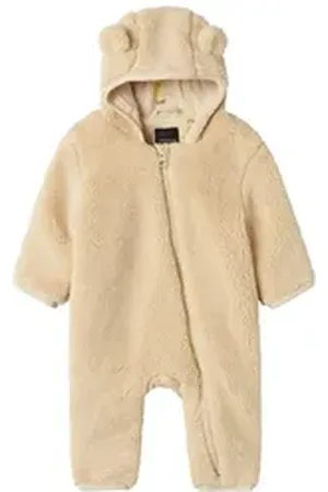 NAME IT Schneeoverall NBNMAYAN TEDDY SUIT SOLID beige 74/80