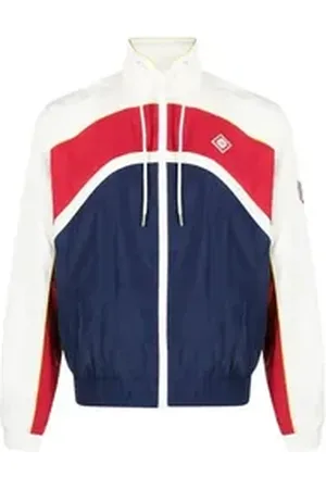 Casablanca Sommerjacke Arch Sportjacke mit Kontrasteinsätzen Herren Bunt blau|bunt XL