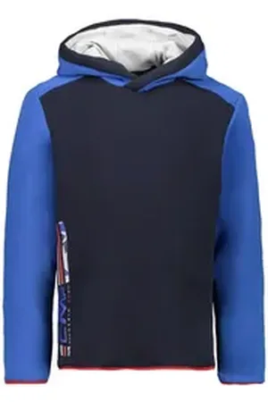 CMP Kapuzenpullover Jungen Kapuzenpullover Boy Sweat Fix Hood 30E2334 blau 116