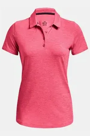 Under Armour ® Poloshirt Golf Polo Playoff SS Pink Damen EU XS XS
