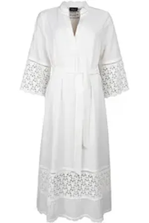 Grace Maxikleid weiß S