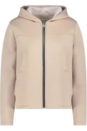 AMBER & JUNE Outdoorjacke - Stilvolle Übergangsjacke für Damen beige 36