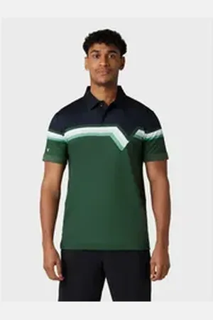 Callaway Poloshirt Golf Racer Chev Block Polo (X Slim Fit) Herren (1-tlg) Komfort und Haltbarkeit grün L