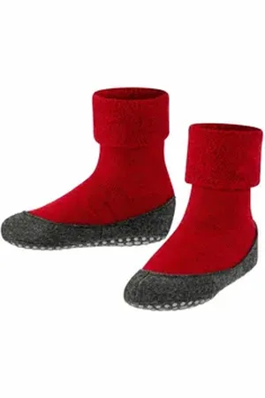Falke Kinder Hausschuhe Cosyshoe 10560 Hausschuh rot 37-38 EU
