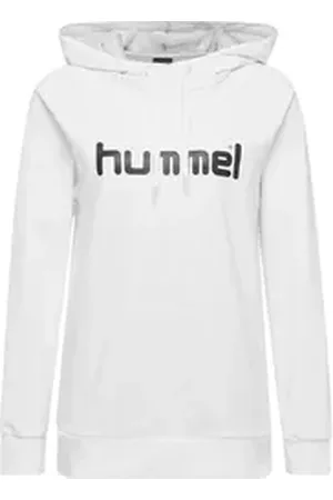 Hummel Kapuzenpullover Damen Kapuzenpullover Go Cotton Logo Hoodie Woman 203517 weiß XS