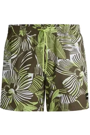 HUGO BOSS Badehose Piranha (1-St) grün L
