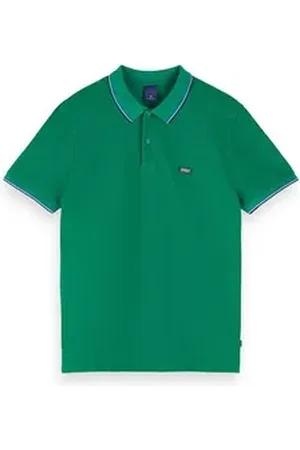 Scotch&Soda Poloshirt Herren Poloshirt Classic Pique Polo 155453 grün S