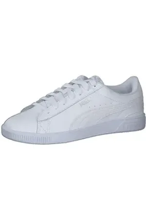PUMA Damen Sneaker Vikky V3 Leather 383115 Sneaker weiß 42 EU