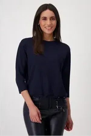 monari Langarmshirt blau 44