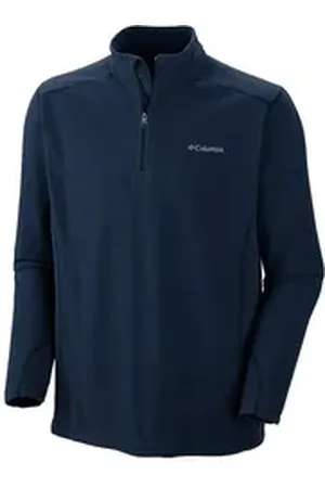 Columbia Trainingspullover Klamath RangeTM II Half Zip Omni-ShadeTM-Technologie blau M