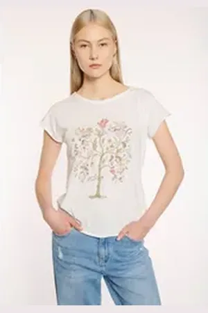 Hailys T-Shirt SS C TP Sv44enja weiß L (40)