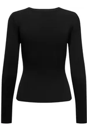 JACQUELINE DE YONG ONLY Rundhalspullover schwarz XS