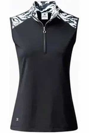 Daily Sports Poloshirt Golftop Lens Sleeveless Navy Damen