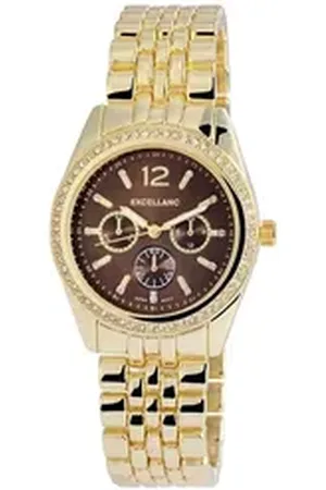 Excellanc Quarzuhr 152407000040 Damenuhr mit Edelstahlarmband