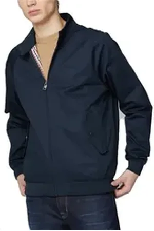 Ben Sherman Blouson Jacke Signature Harrington blau XXL