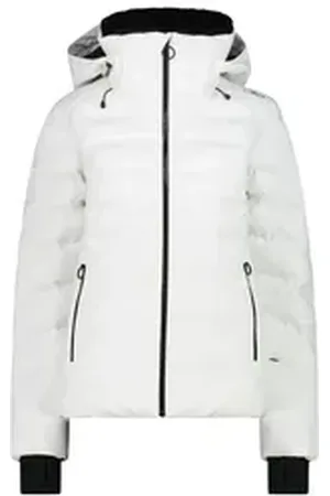 CMP Skijacke Damen Skijacke WOMAN JACKET FIX HOOD 34W4406 weiß 46
