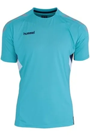 Hummel Funktionsshirt Move Tech Trikot Shirt Sportshirt Optimale Atmungsaktivität, schnelltrocknend, leicht blau L