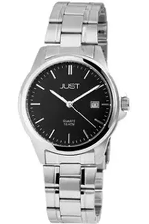 Just Watch Quarzuhr Baroon Edelstahl Herrenarmbanduhr, 3-Zeiger, Datumsanzeige
