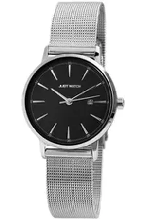Just Watches Quarzuhr Pina Damenuhr Edelstahl Meshband silberfarbig