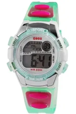 QBOS Quarzuhr Mallyx Kinderuhr mit Silikonarmband, Kinder Armbanduhr