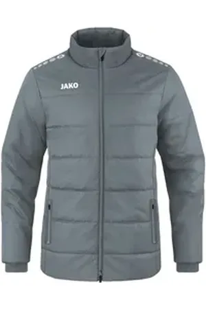 Jako Winterjacke Herren Coachjacke Team 7104 grau XXL