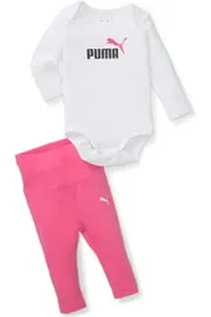 PUMA Trainingsanzug Baby Jogginganzug Minicats Newborn Set 671682 rosa 74