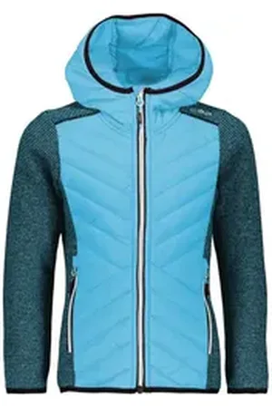 CMP Outdoorjacke Mädchen Jacke Girl Jacket Fix Hood Hybrid 39H0565 grün 110
