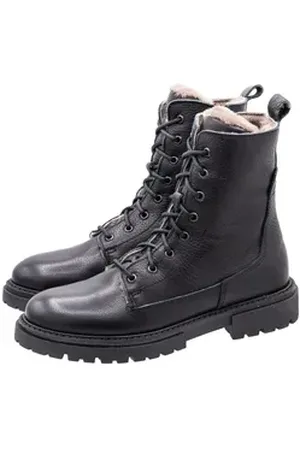 Dianetti Stiefel Boots Mädchen Teens 1541 Schnürboots Lammfell Schnürstiefelette EUR 37