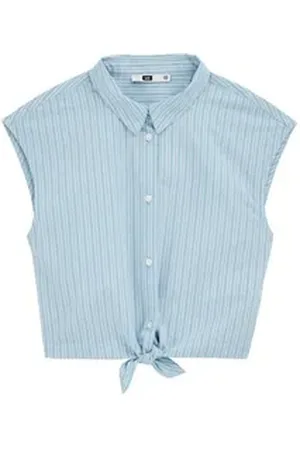 WE Fashion Blusentop blau 170/176