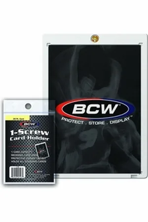 Bcw Supplies Sammelkarte Schraubhalten/1-Screw Card Holder (20 pt)
