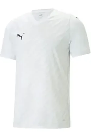 PUMA Fußballtrikot Kinder Trikot teamULTIMATE Jersey Jr 705656 weiß 128