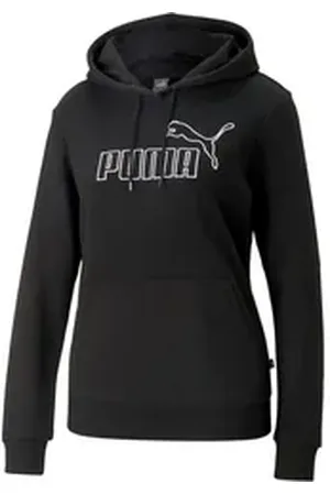 PUMA Kapuzenpullover Damen Kapuzenpullover ESS Elevated Hoodie 673788 schwarz M